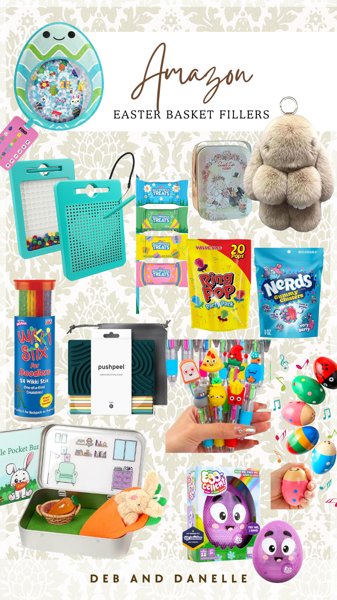Here are some quick and easy Easter basket fillers for the upcoming holiday, including the viral and incredibly fluffy keychain bunny in a tin.  

 #LTKmomlife #LTKSeasonal #LTKKids