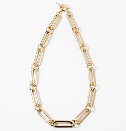 Erin McDermott Jewelry Lia Link Necklace in Gold at Nordstrom | Nordstrom
