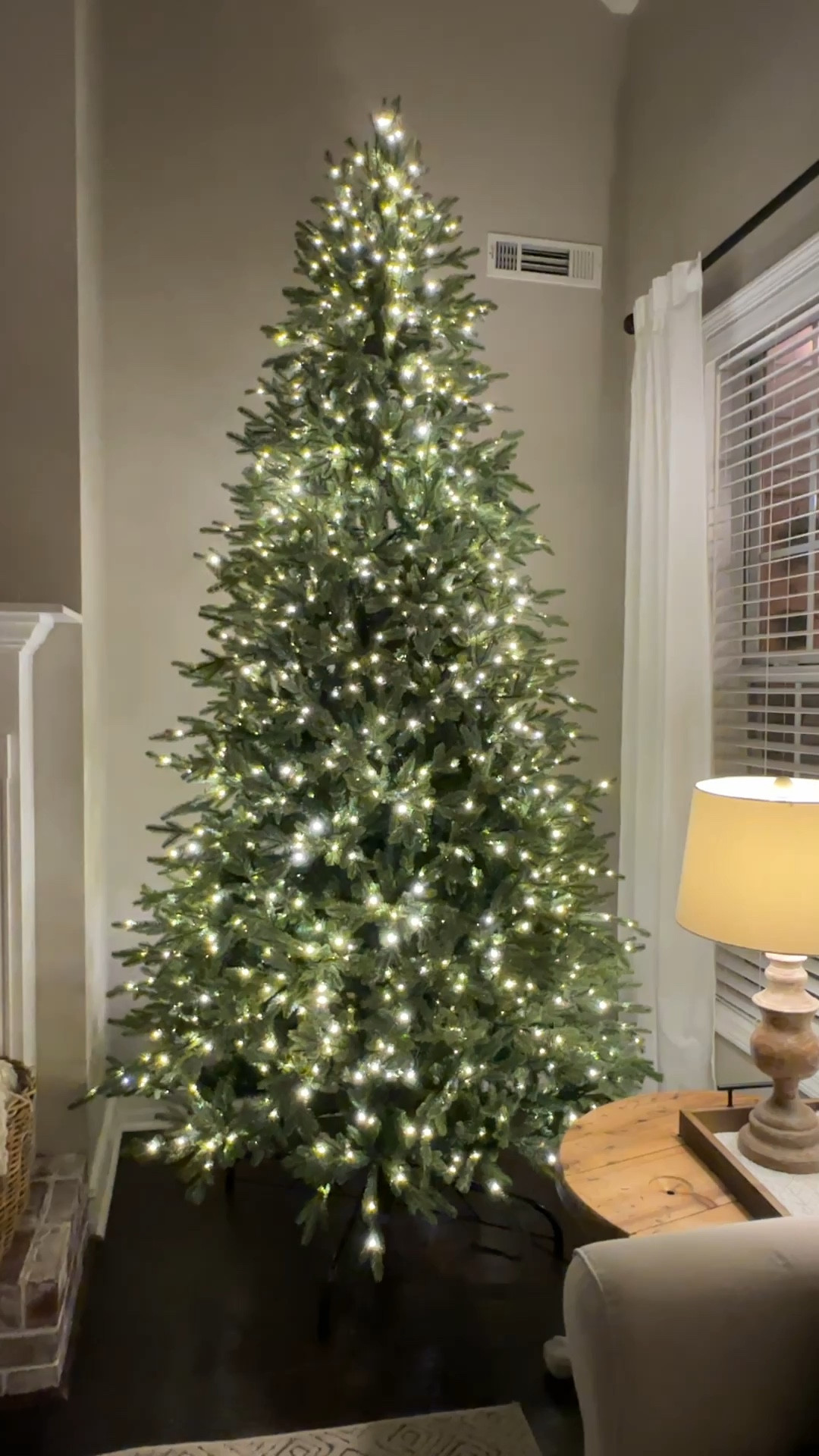 Oh my goodness!!  My Christmas tree is 50% off at Home Depot.    I love this one much more than the viral tree.  Doesn’t have twinkle but does have warm lights that are more hidden in the branches and it’s the most beautiful tree I’ve owe ed.  

#LTKHoliday #LTKSeasonal #LTKHome