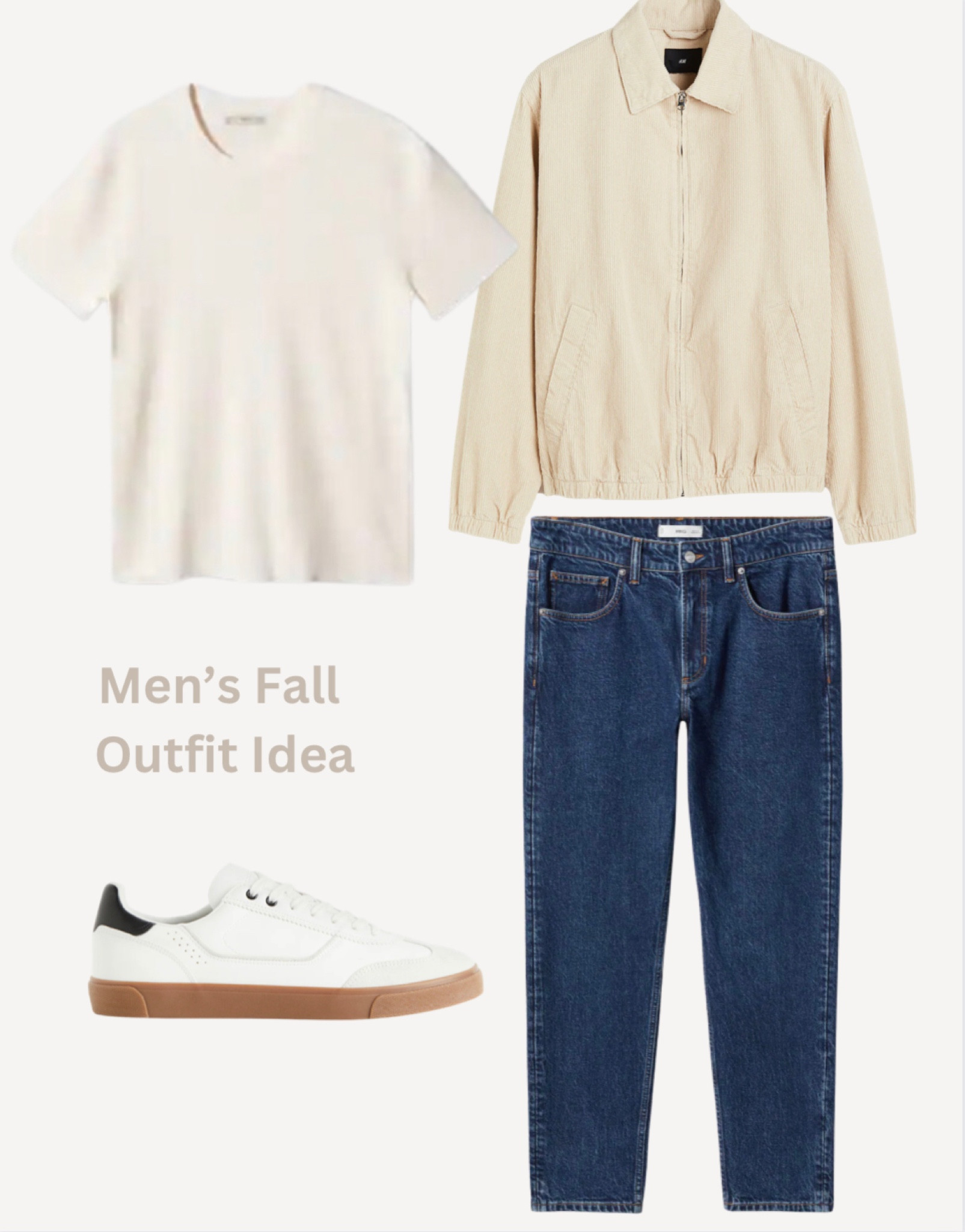 Men’s casual fall outfit idea. Corduroy jacket worn with plain t shirt, dark denim pants, and retro sneakers. Fall outfit | fall jackets | fall looks | fall for him 

#LTKFind #LTKmens #LTKSeasonal