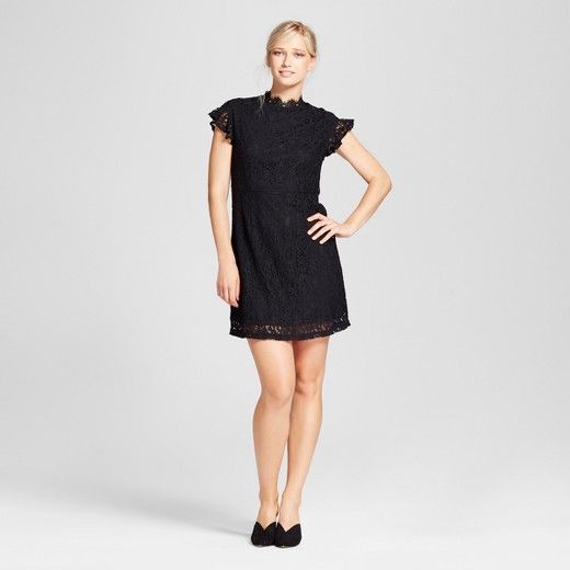 Women's Lace Flutter Sleeve Dress - Who What Wear™ | Target