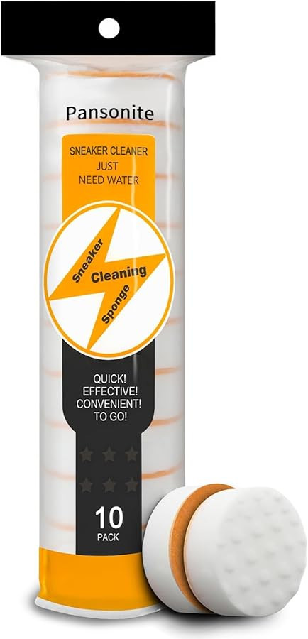 Pansonite Instant Sole and Sneaker Cleaner, Premium Dual-Sided Sponge Shoe Cleaner Perfect for Sh... | Amazon (US)
