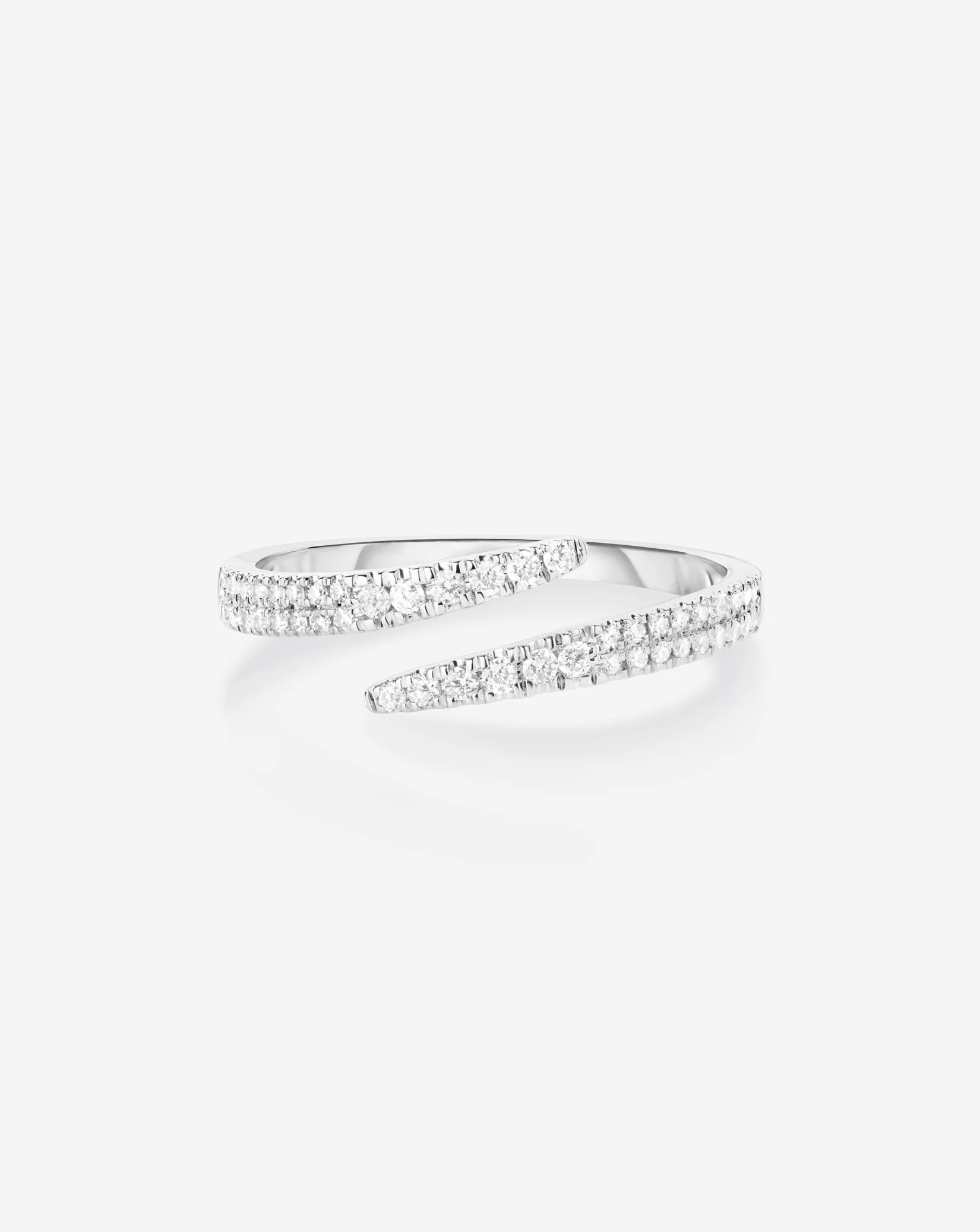 Open Diamond Wrap Ring | Ring Concierge