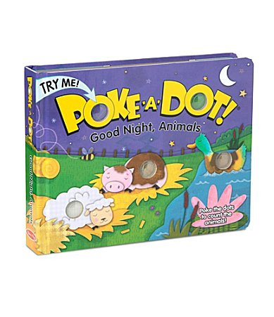 Melissa Doug Poke-A-Dot Book Goodnight Animals | Dillard's