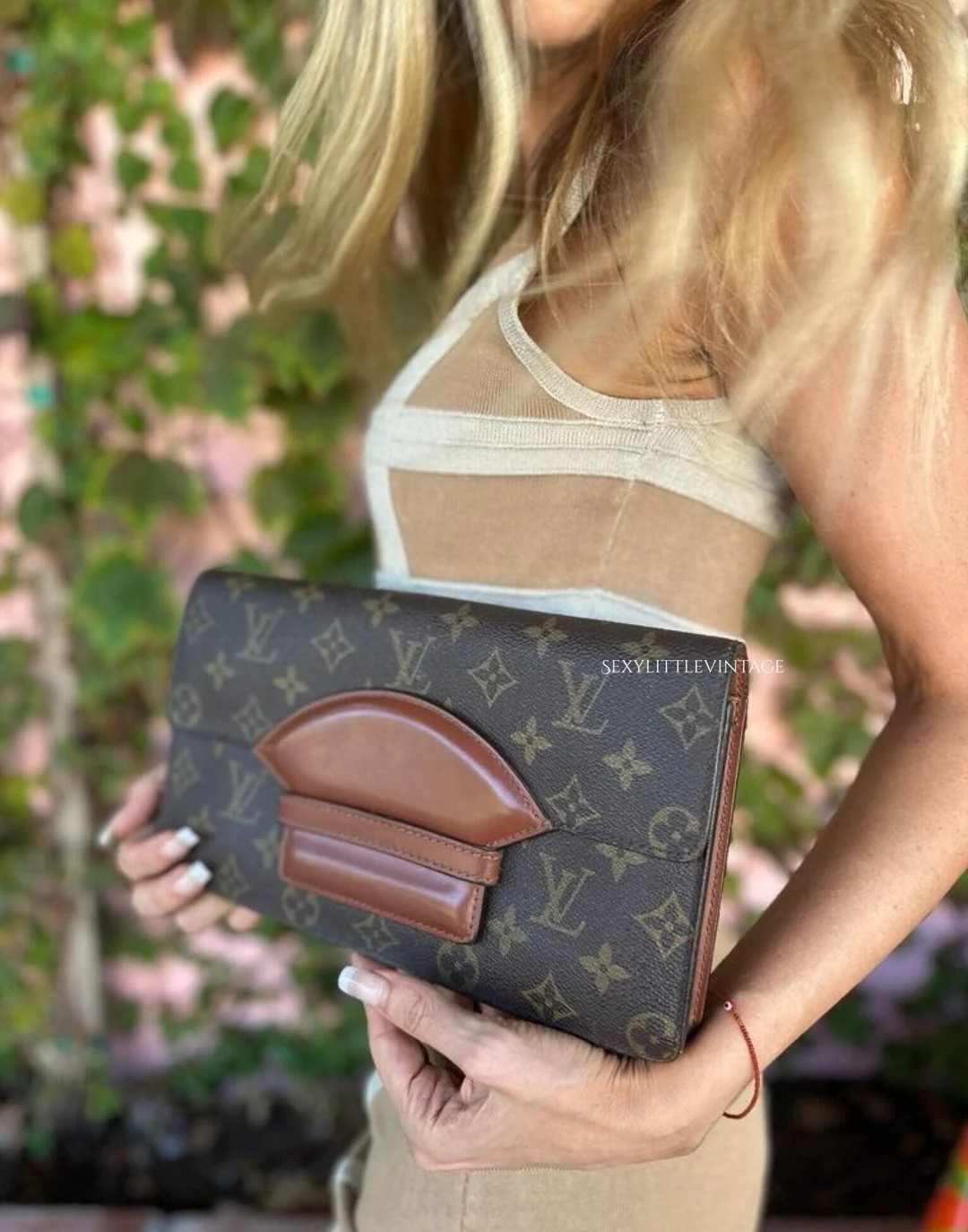 Authentic LOUIS VUITTON Chaillot Clutch Monogram Brown Canvas LV Pouch Vintage Rare Pre Owned Lou... | Etsy (US)