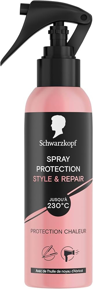 SCHWARZKOPF, Protection Spray 230°C, Style & Repair, Hitzeschutz, Formel mit Aprikosenkernöl, v... | Amazon (DE)