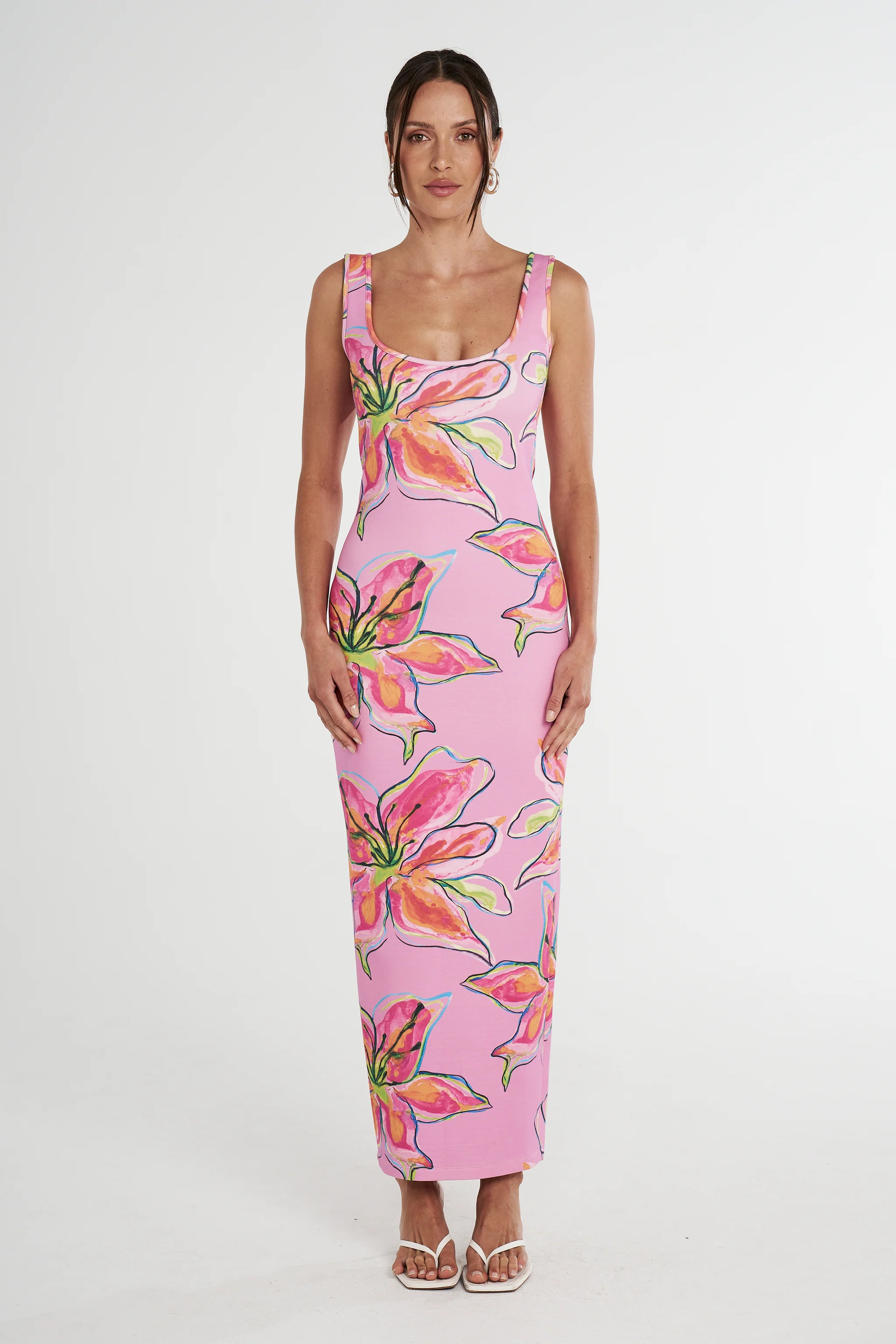 SCOOP NECK MAXI - LILAC LILY | Summi Summi