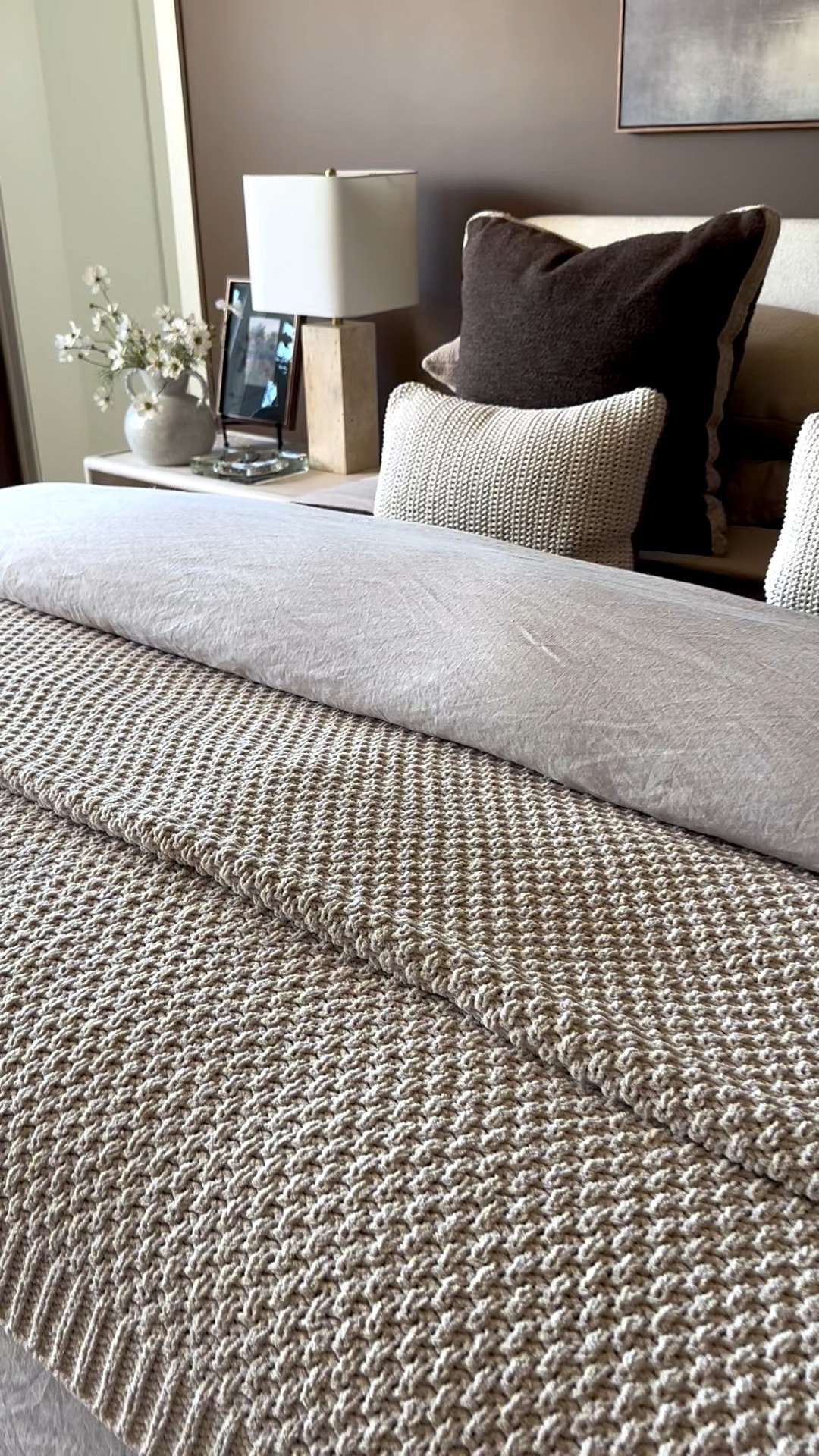 Moody bedroom with lots of texture. Shop the Presidents’ Day sale @Wayfair 
@Quince 

#LTKHome #LTKSaleAlert #LTKmorningroutine