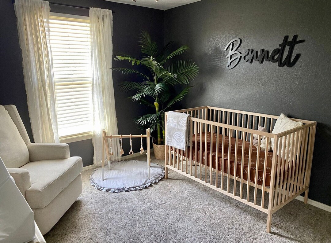 Name Sign for Nursery Wooden Name Sign Nursery Name Sign - Etsy | Etsy (US)