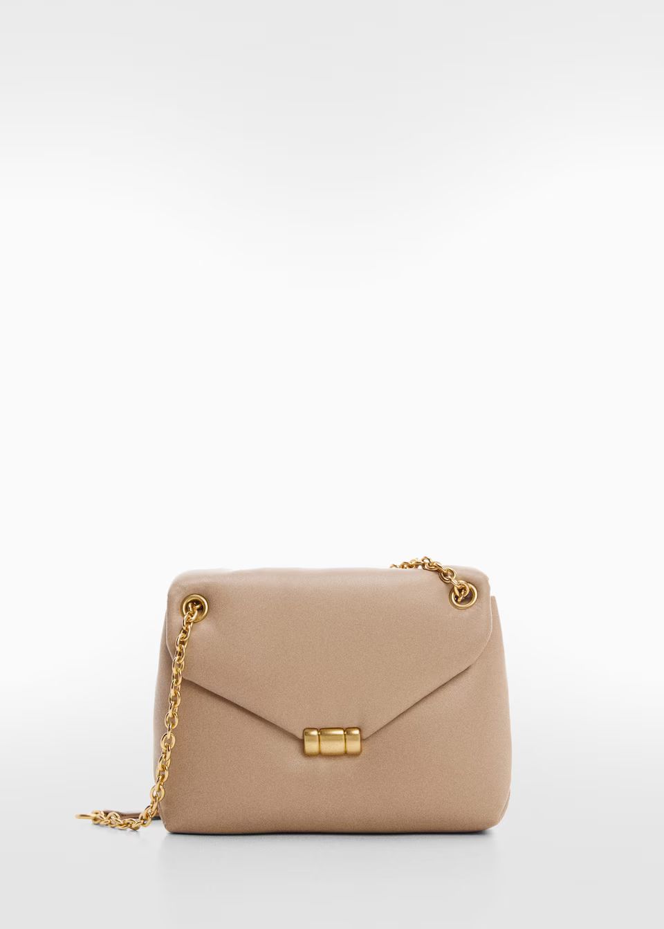 Quilted bag with chain handle | MANGO (US)