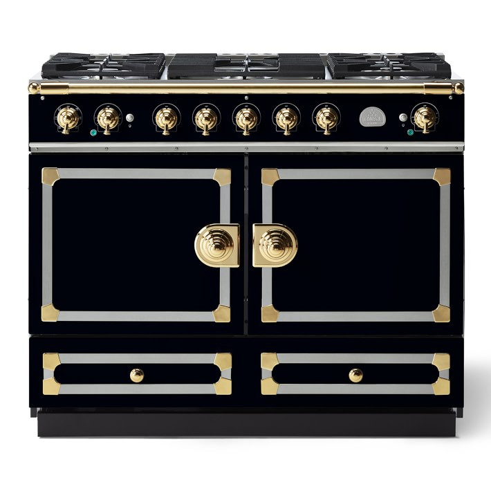 La Cornue CornuFé 110 Range, Gloss Black | Williams-Sonoma