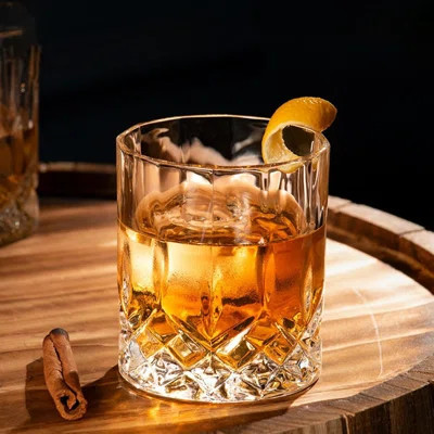 Whiskey Glasses - Premium Set Of 24 Elegant And Clear Tumbler Glasses For Whisky, Scotch, And Bourbon - Barware Glassware | Wayfair North America