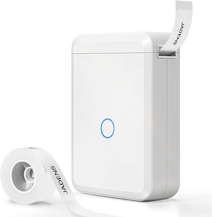 JADENS D110 Label Maker Machine with Tape, Portable Bluetooth Label Printer for Storage, Office, ... | Amazon (US)