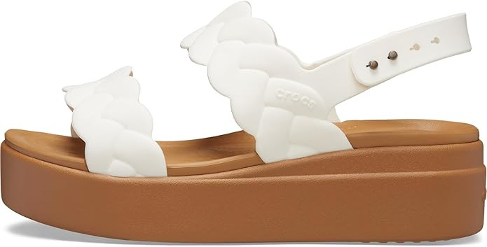 Crocs Women's Brooklyn Low Wedges Platform Sandals | Amazon (US)