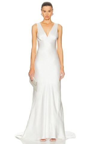 Alexis Celine Dress in White | FWRD | FWRD 