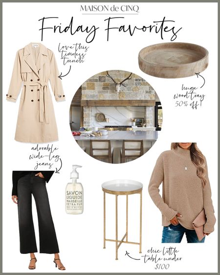 So many great finds for Friday Favorites this week! Winter fashion, sweaters, wide leg jeans, side table, bowl, marble bowl
Amazon finds, Nordstrom 


#LTKSeasonal #LTKhome #LTKunder50