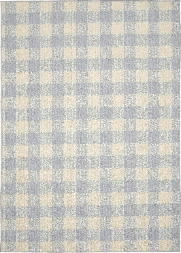 Garland Rug Country Living – Checkered Buffalo Plaid Design, Non-Slip Rubberback, Traditional 5... | Amazon (US)
