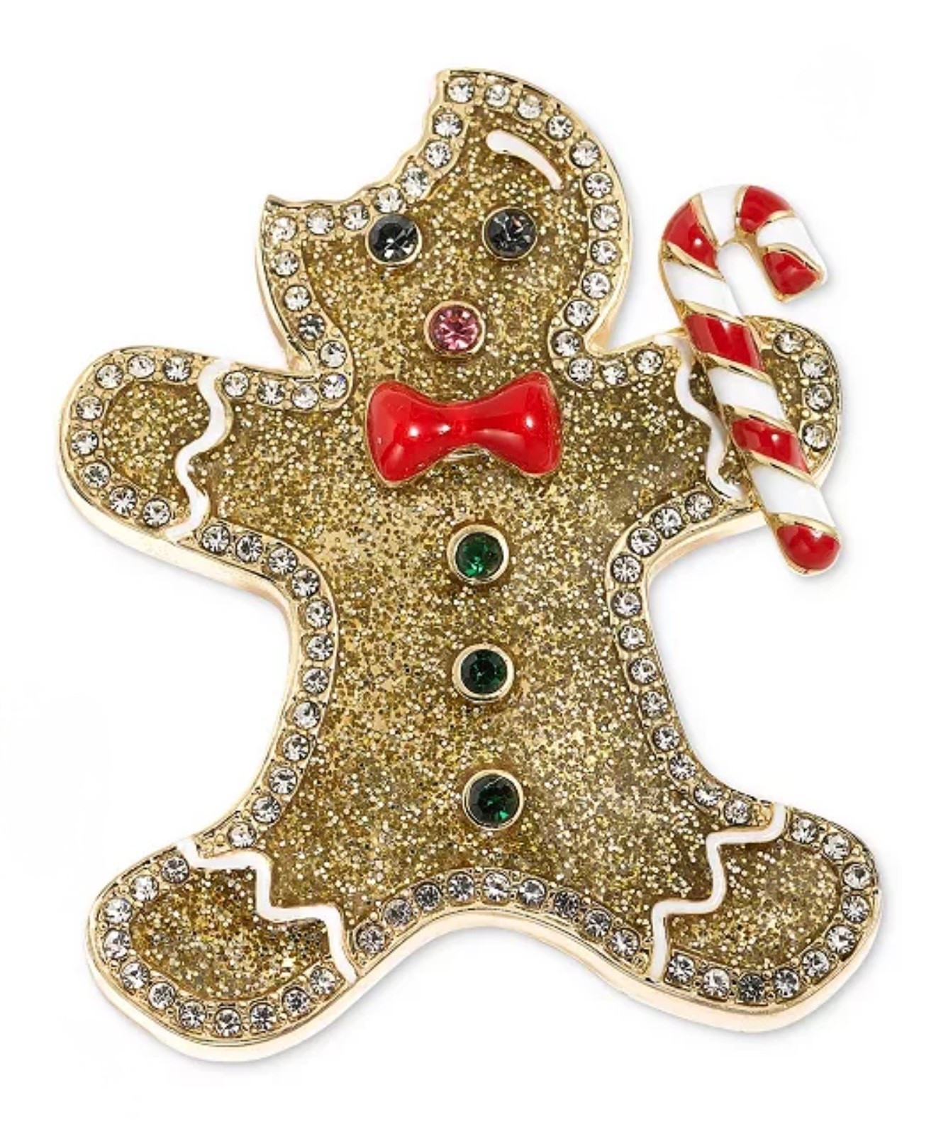 Holiday Lane
Gold-Tone Multicolor Pavé Gingerbread Pin

#LTKCyberWeek #LTKGiftGuide #LTKHoliday