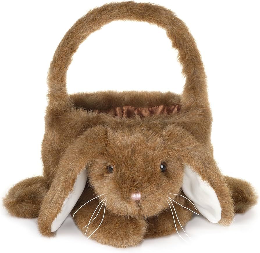 Bearington Brown Bunny Rabbit The Plush Easter Basket Bunny, 12 x 13 Inch Bunny Basket | Amazon (US)