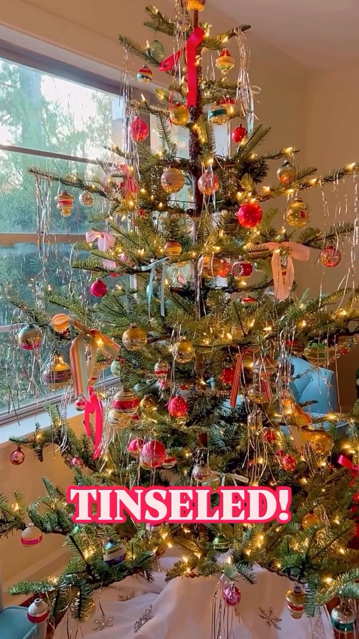 ✨ Tinsel Takeover! ✨

Y’all voted, and the tree has officially been tinseled!  With its vintage Shiny Brite ornaments and a touch of twinkle from this nostalgic tinsel, it’s giving major vintage Christmas vibes.

What do you think—did the tinsel take it to the next level? 🎄

PS: This vintage-inspired tinsel from eBay was such a game changer for this look!

Follow for more vintage holiday magic and joyful home inspiration!
•
•
•
•
•
•
•
Vintage Home Style | Vintage Decor | Vintage Holiday Decor | Eclectic Style | Maximalist Home | Colorful Home | Home Inspiration | Holiday Styling | Collected Home | Vintage Christmas | Curated Home

#vintageornaments #tinseltree #christmastreeinspo  #retrochristmas #thesentimentaldecorator #vintagechristmas #herbeautifulhaven #curatingajoyfullife