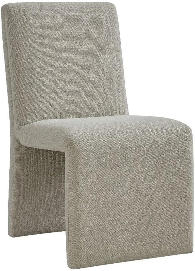 Modway Emory Fabric Slipper Dining Chair in Linen – Upholstered Armless Dining Side Chair – V... | Amazon (US)