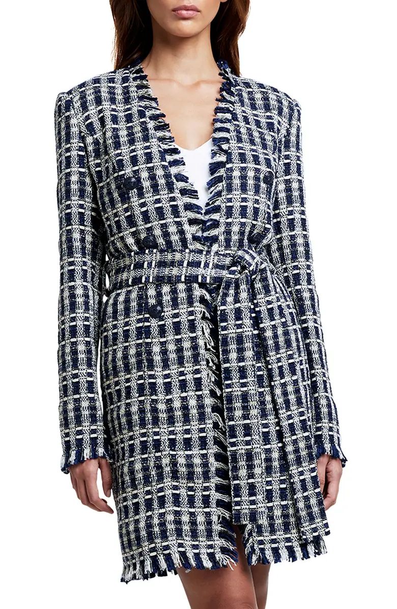 L'AGENCE Zuri Tweed Half Duster | Nordstrom | Nordstrom