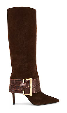 Schutz Beatrix Boot in Root Brown from Revolve.com | Revolve Clothing (Global)