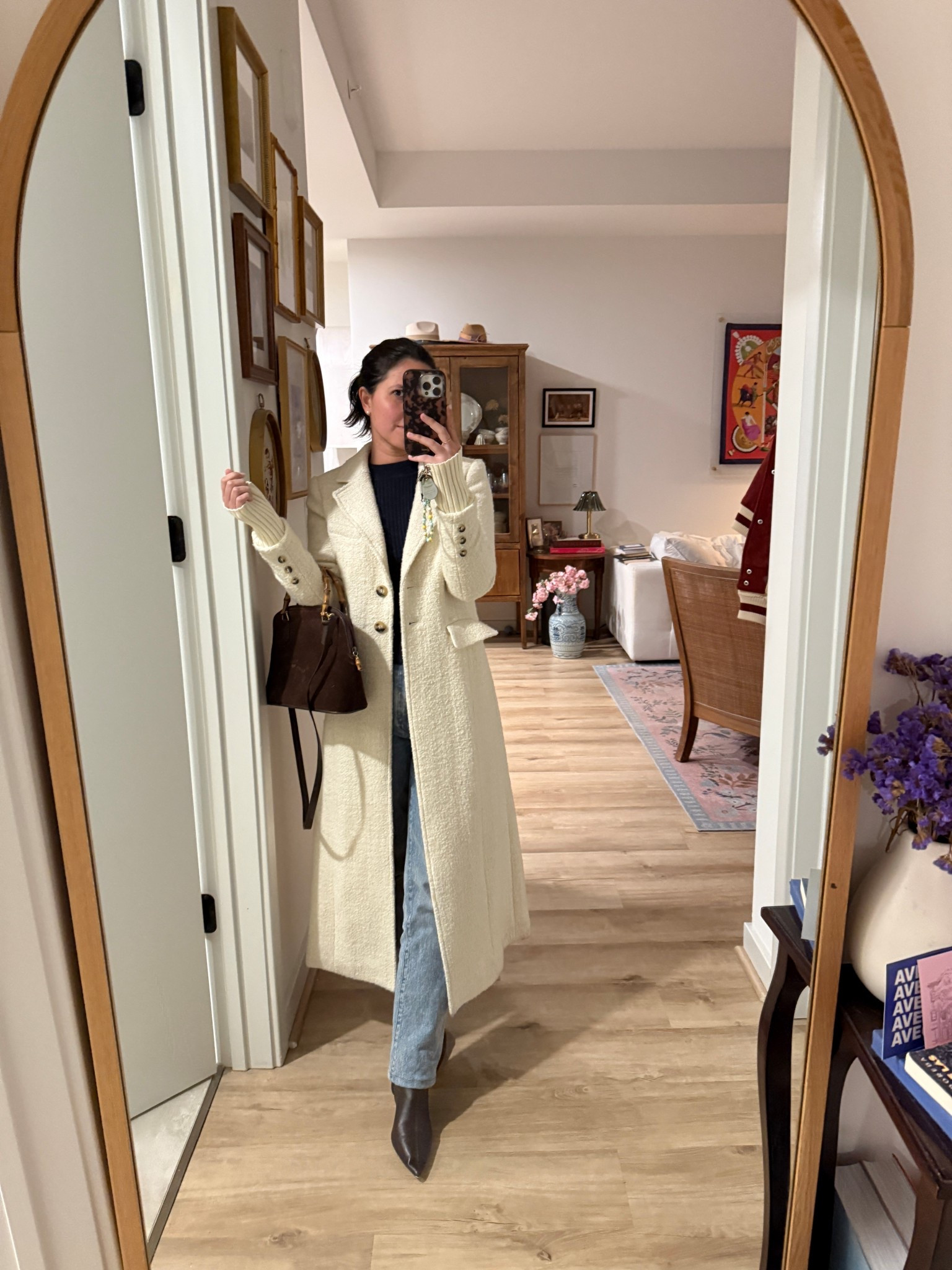 White coat, favorite daughter coat petite 

#LTKPetite #LTKootd