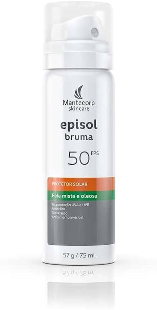 EPISOL BRUMA FACIAL FPS 50, Mantecorp Skincare, incolor | Amazon (BR)