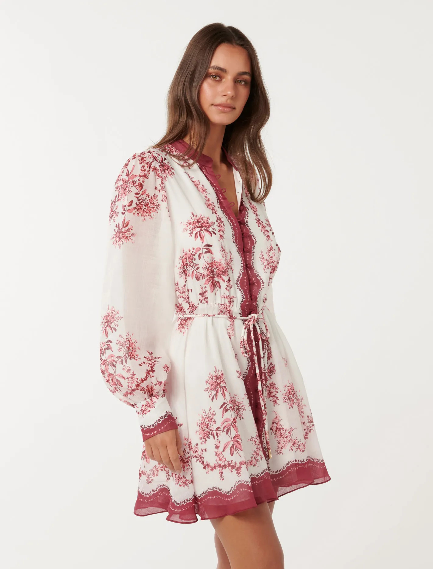 Red Dorset Floral | Forever New (AU)