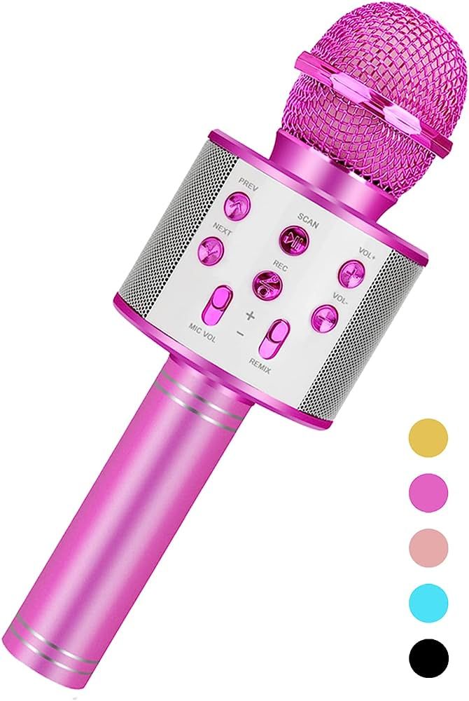 Toys For 3-16 Years Old Girls Gifts,Karaoke Microphone For Kids Age 4-12,Best Fun Birthday Gifts ... | Amazon (US)