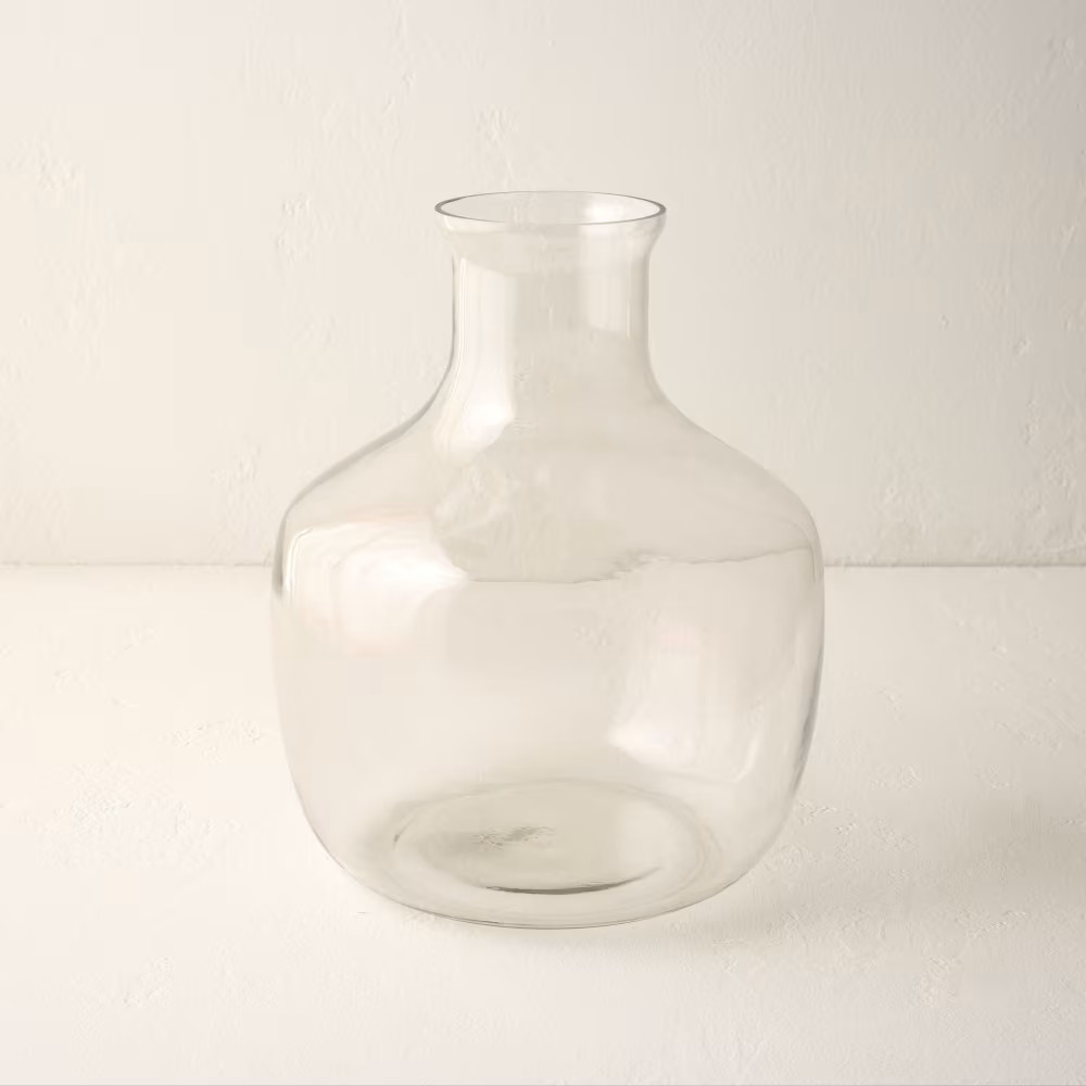 Katrina Clear Glass Vase | Magnolia