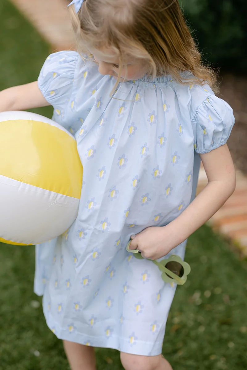 McCall Dress in Turtle Dune Dot | Sun House Children's