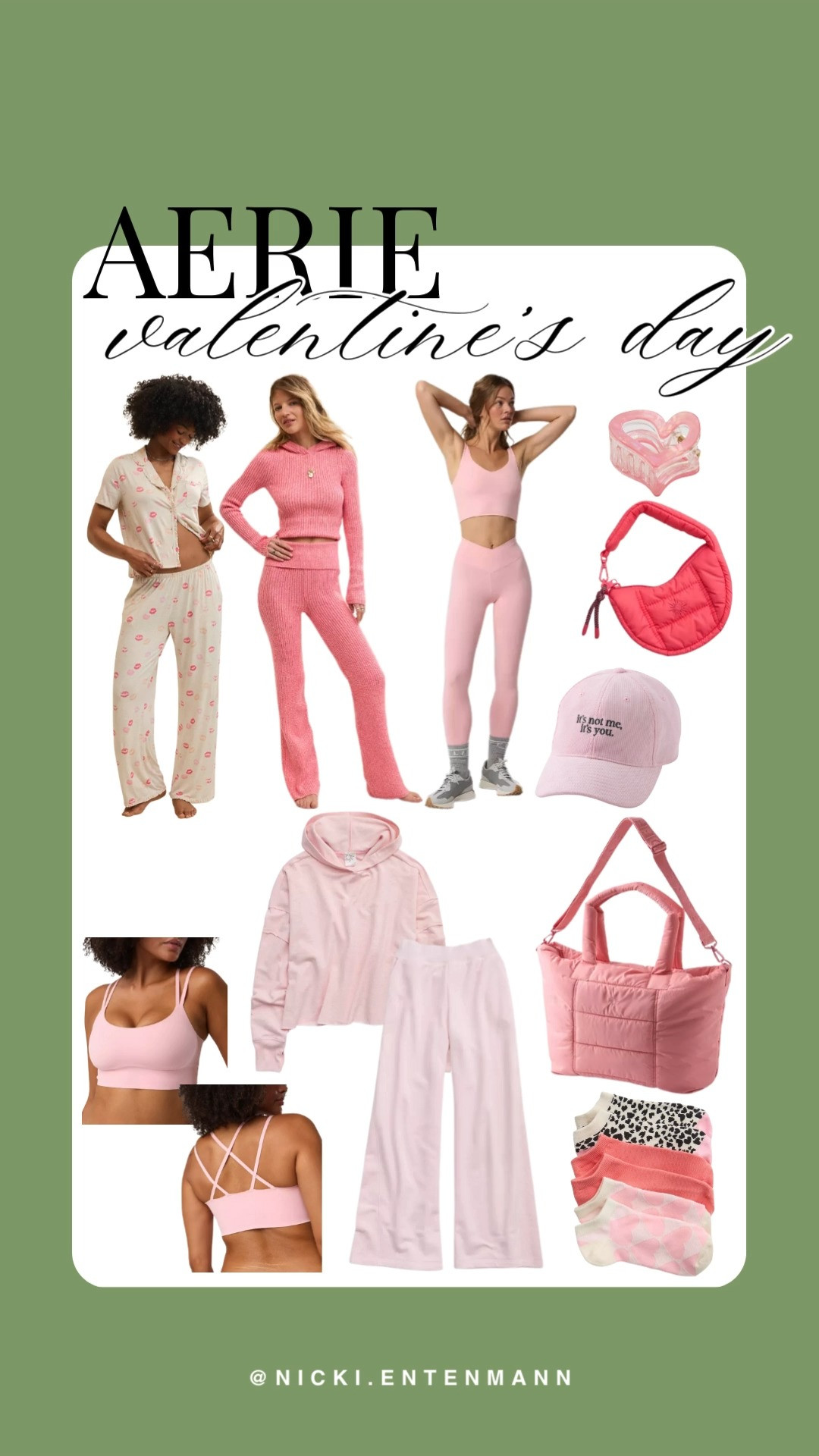 Aerie Valentine's Day shop mixes cozy loungewear, flirty intimates, and gift-ready sets for sweet, comfy moments and confident everyday self-care. #Aerie #ValentinesDay #ValentinesShop #Loungewear #Intimates #GiftIdeas #CozyStyle #SelfCare #Sleepwear #RomanticStyle 

 #LTKootd #LTKSeasonal #LTKFindsUnder100