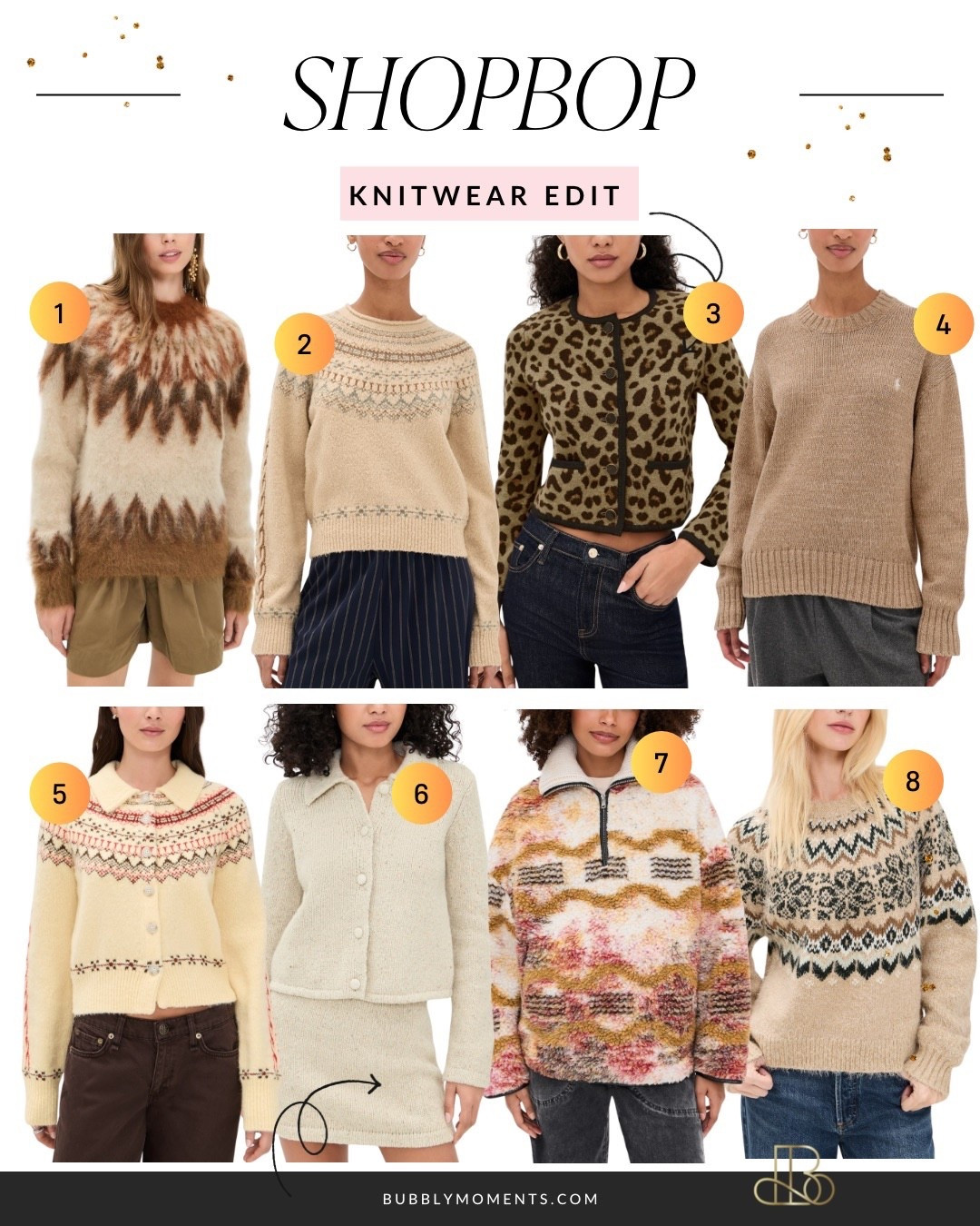 Soft, structured, and effortlessly stylish — this knitwear roundup focuses on pieces that feel just as good as they look. Perfect for dressing up or down, these knits pair beautifully with denim, skirts, boots, or flats for an easy, put-together look. Whether you’re refreshing your seasonal wardrobe or building a capsule closet, these are the kinds of pieces you’ll reach for again and again. Save this post and tap to shop all the cozy favorites.
#shopbopstyle #ltkfashionfinds #knitwearinspo #sweaterstyle #elevatedbasics #everydayoutfits #wardrobeinspo #styleideas #fashiondiscoveries #cozyfashion #ootdinspo #modernwardrobe #easyoutfits #ltktrending #discoverstyle #ltkoutfits #fashiondaily

#LTKHoliday #LTKootd #LTKgrwm