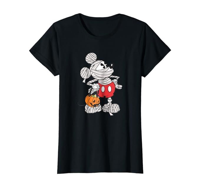 Disney Mickey Mouse Mummy Halloween Tee | Amazon (US)