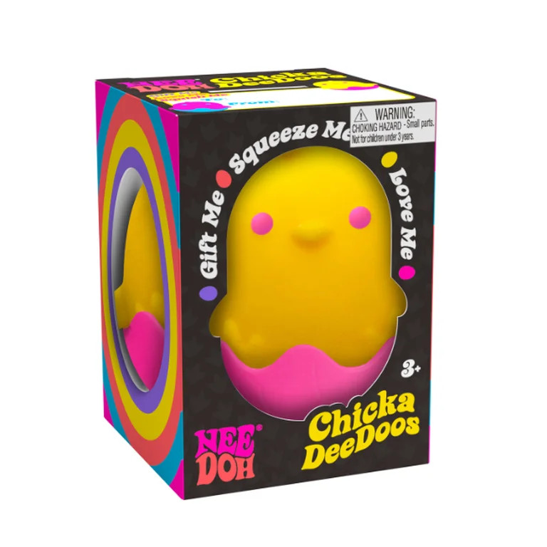 NeeDoh Chickadeedoos Chick Stress Ball (1 RANDOM Figure) | Walmart (US)