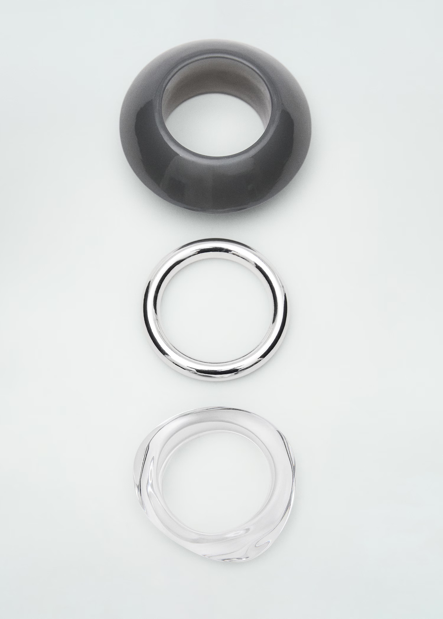 Pack of 3 combined resin bracelets - Women | MANGO USA | Mango (US/MX/AU)