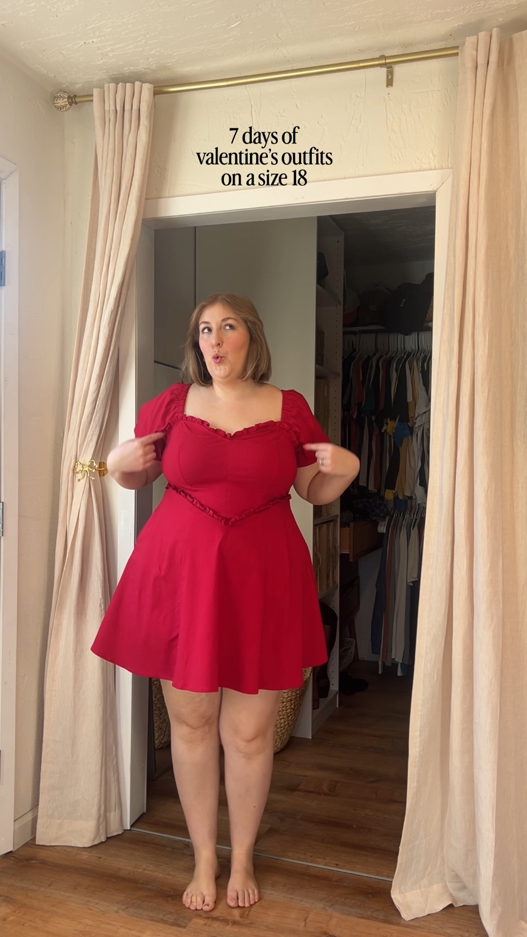 This heart-shaped dress is just about the cutest thing I’ve ever seen! I’m wearing size 1 - and could probably size up, cause I’m kind of in between. ❤️

#LTKValentine #LTKPlusSize #LTKSeasonal