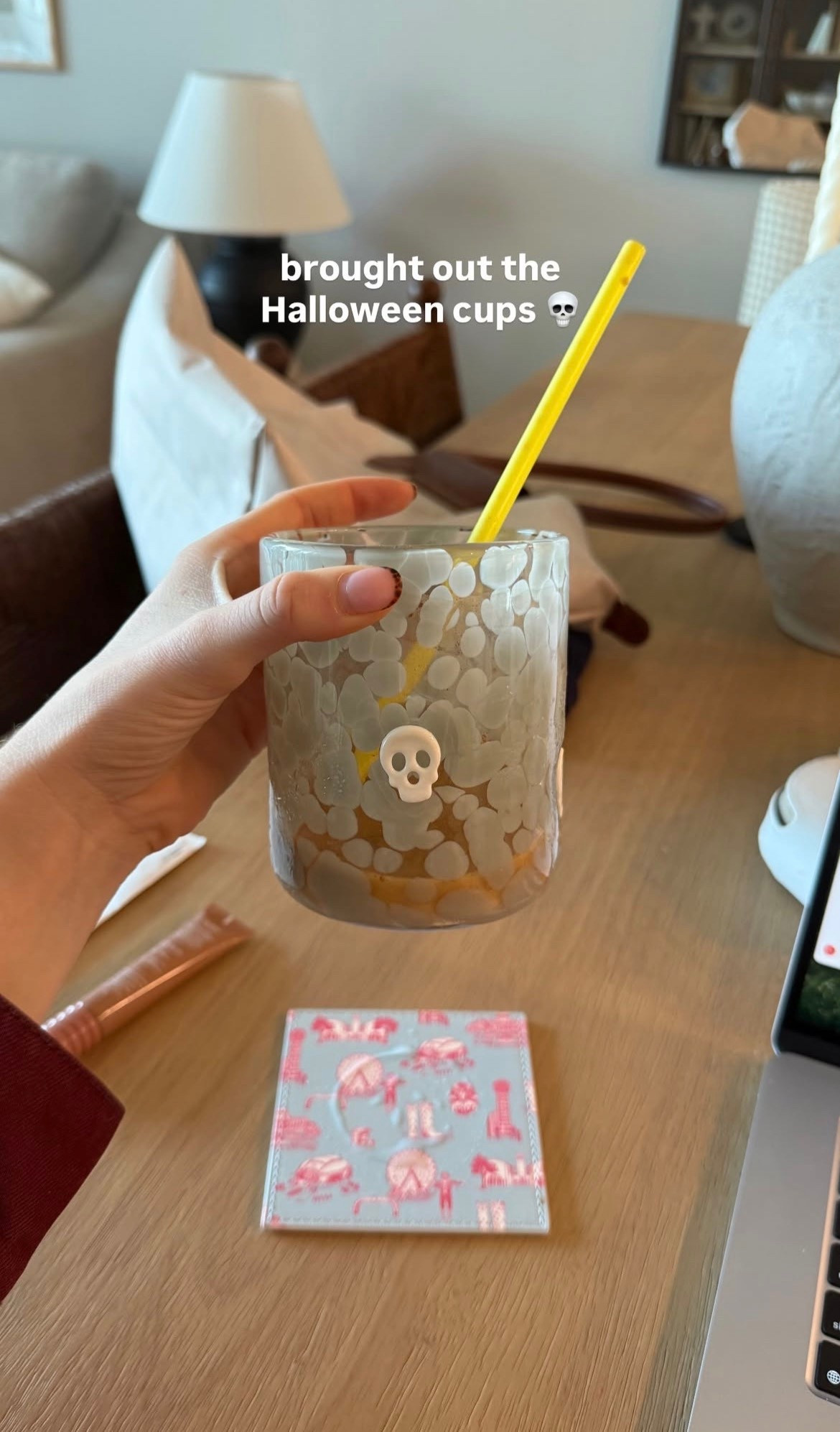 brought out the halloween cups 💀 these are the best cups EVER and they have the cutest halloween version!

#LTKHome #LTKHalloween #LTKFindsUnder50