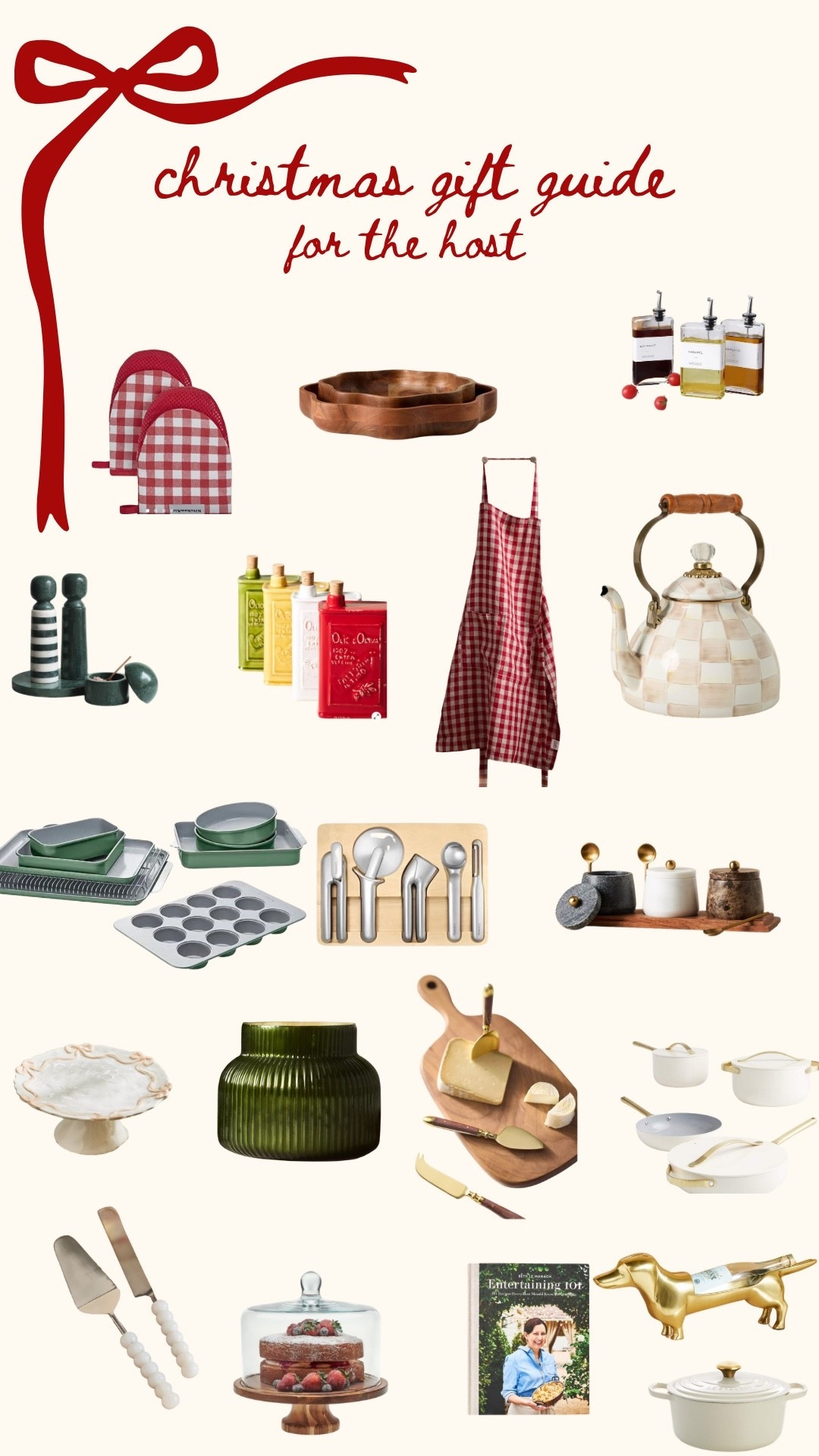 Christmas gift guide for the host in your lift 

#LTKHoliday #LTKSeasonal #LTKGiftGuide