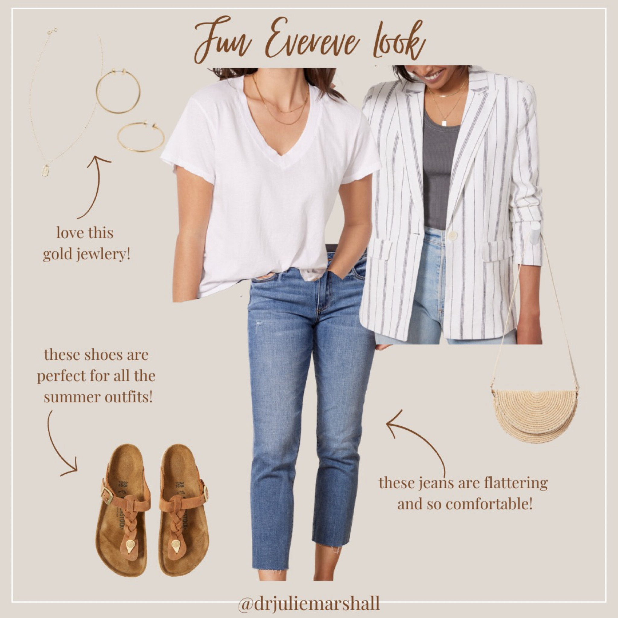 This is the perfect cute and casual look for a summer day! Check out these amazing pieces from Evereve! #summerfashion #everevefashion #summerfinds

#LTKFind #LTKstyletip #LTKSeasonal
