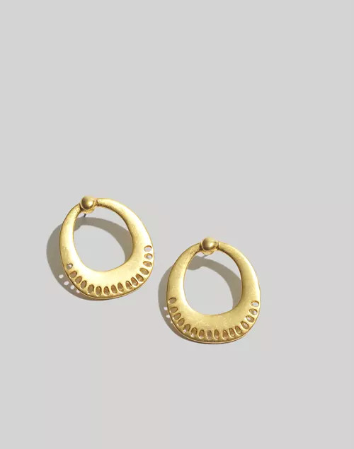 Eyelet Lace Statement Earrings | Madewell