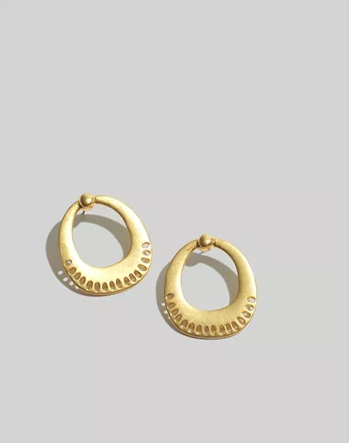 Eyelet Lace Statement Earrings | Madewell