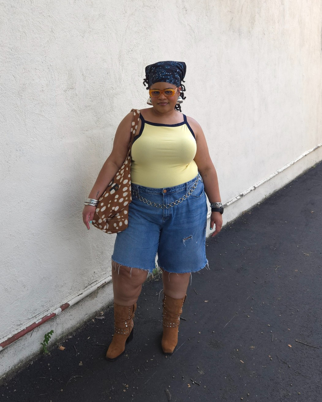 Jorts and boots are a forever favorite! ☀️✨️

#LTKPlusSize #LTKootd