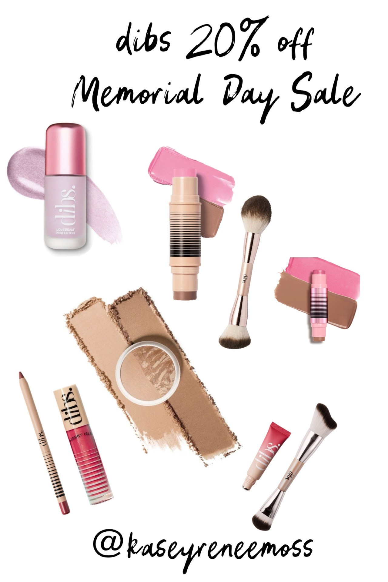 @DIBS Beauty is having a 20 percent off Memorial Day sale! DIBS Beauty is all about elevated, makeup essentials. Designed to be multi-purpose, effortless, cruelty free and vegan makeup!