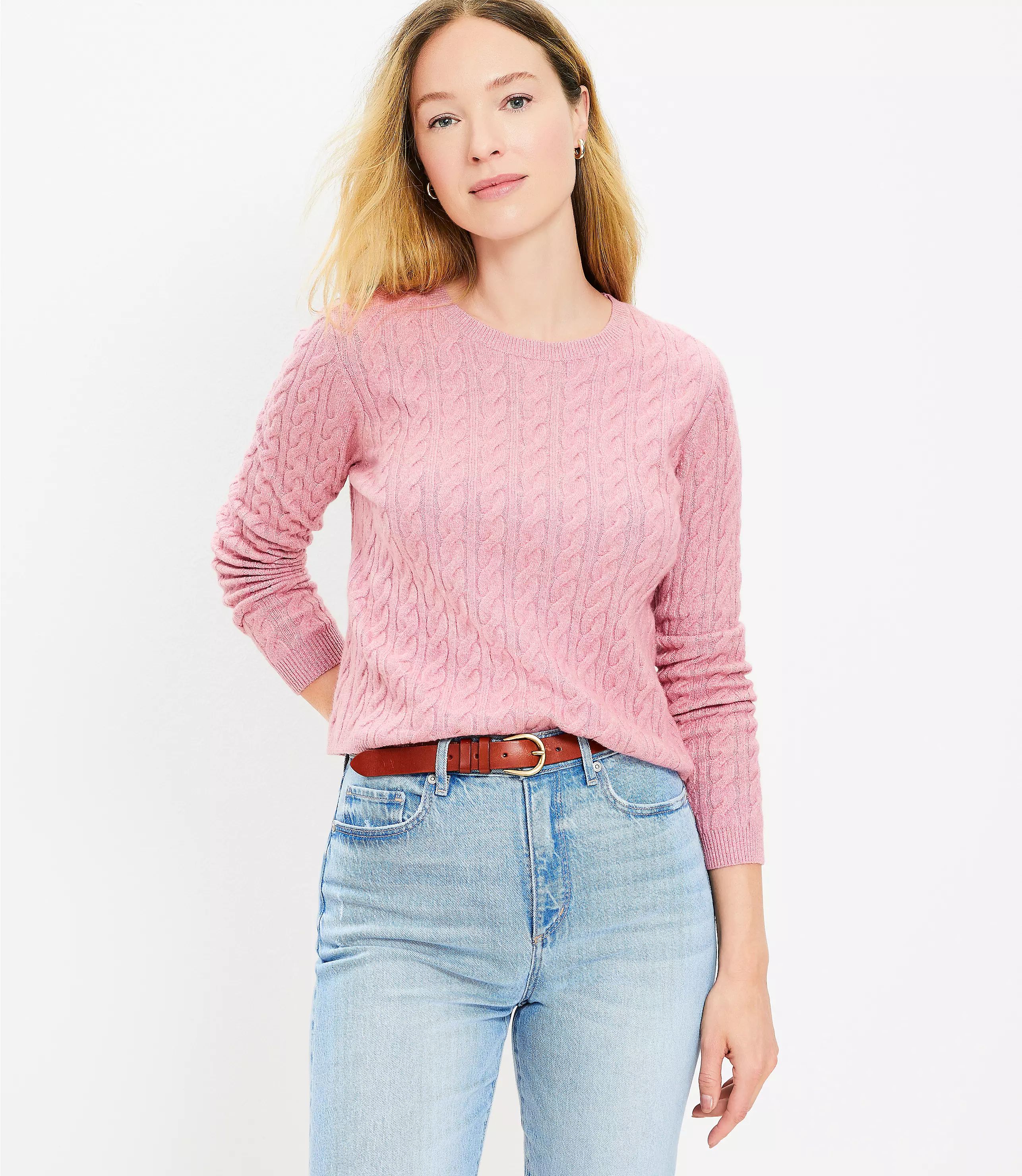 Cable Sweater | LOFT