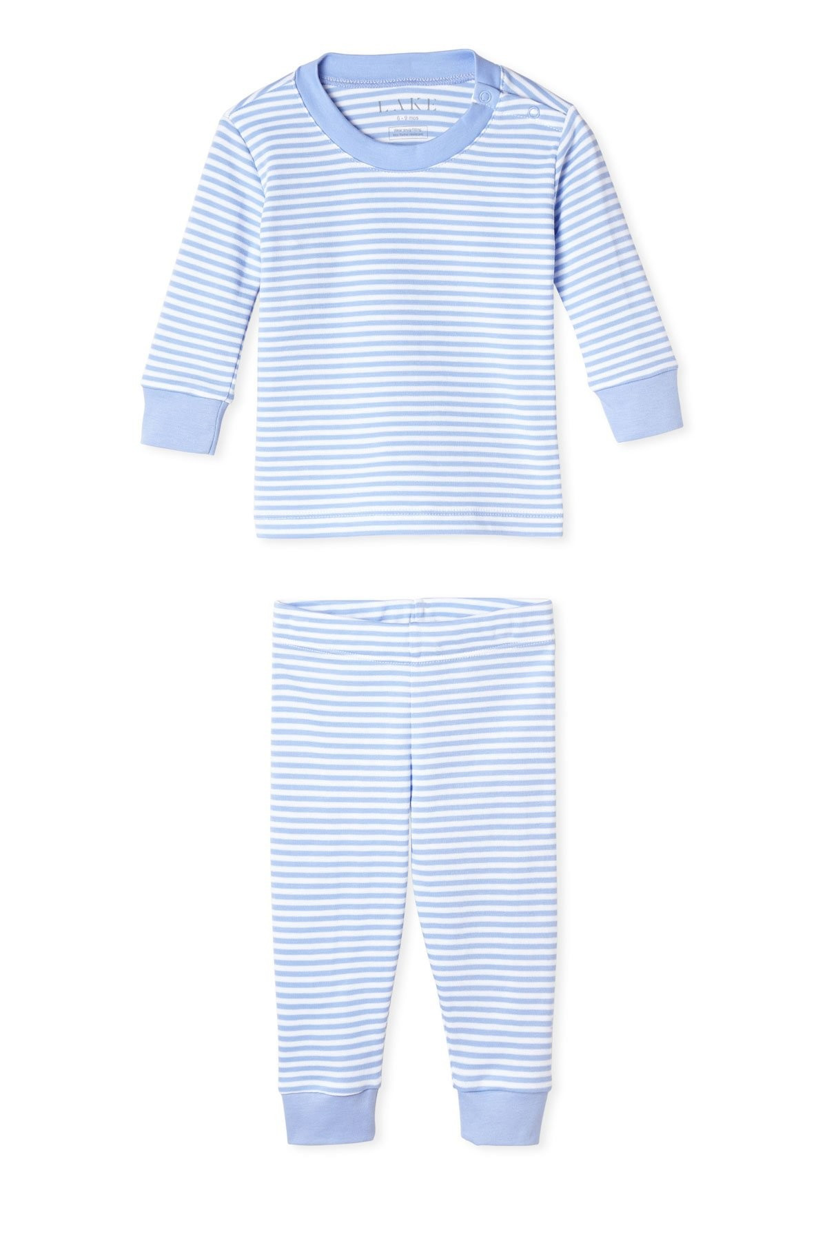 Baby Long-Long Set in Hydrangea | LAKE Pajamas