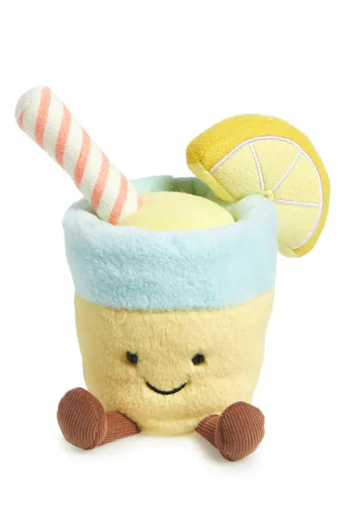 Jellycat Amuseables Lemonade Plush Toy in Yellow Multi at Nordstrom | Nordstrom