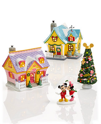 Disney Mickey's Christmas Village Collection | Macy's